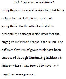 Discussion Groupthink